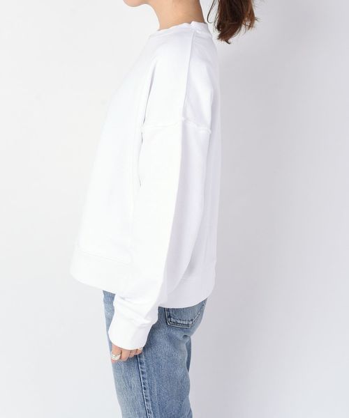 SHIPS（シップス）の「81BRANCA スウェットプルオーバー◇（スウェット・レディース・ネイビー/オフホワイト/ライトグリーン・ONE SIZE）」の19枚目の写真