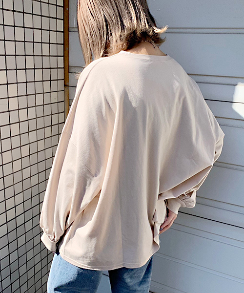 apres jour(アプレジュール)の「袖ボリュームプリントロンT【ZOZOTOWN限定アイテム】(Tシャツ/カットソー・レディース・ベージュ/オフホワイト/サックスブルー/その他・フリー)」の18枚目の写真