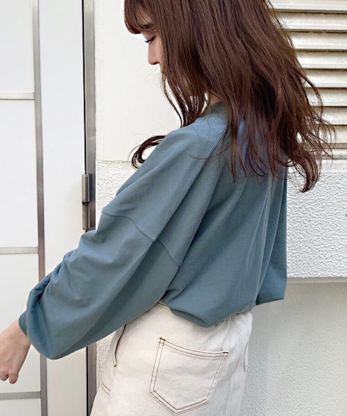 apres jour(アプレジュール)の「袖ボリュームプリントロンT【ZOZOTOWN限定アイテム】(Tシャツ/カットソー・レディース・ベージュ/オフホワイト/サックスブルー/その他・フリー)」の22枚目の写真