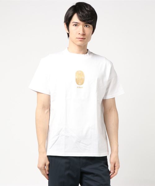 L&HARMONY(エルアンドハーモニー)の「<L&HARMONY / エルアンドハーモニー>ハイクルーネックプリントTシャツ"KOBAN"(Tシャツ/カットソー・メンズ・ホワイト/ネイビー/グレー・MEDIUM/LARGE)」の8枚目の写真