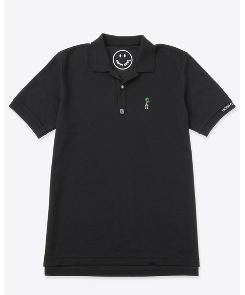 HORN GARMENT（ホーンガーメント）の「PALAMA POLO | MEN and WOMEN（ポロシャツ・メンズ・ホワイト/ブラック/ネイビー/オレンジ・X-LARGE/LARGE/MEDIUM/WM）」の3枚目の写真