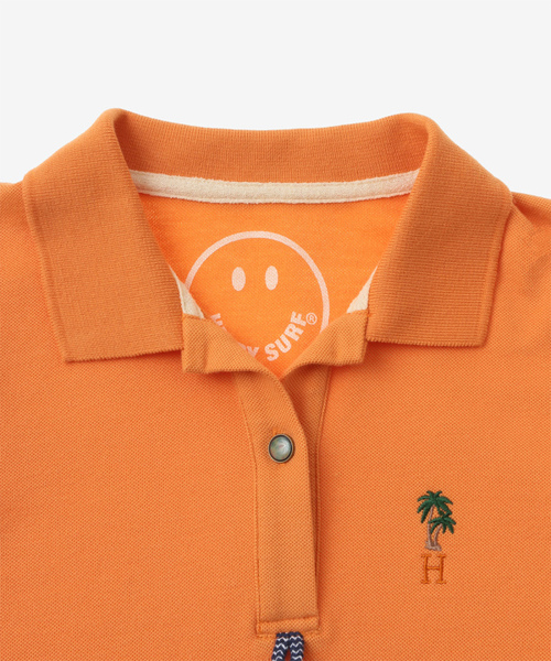 HORN GARMENT（ホーンガーメント）の「PALAMA POLO | MEN and WOMEN（ポロシャツ・メンズ・ホワイト/ブラック/ネイビー/オレンジ・X-LARGE/LARGE/MEDIUM/WM）」の8枚目の写真