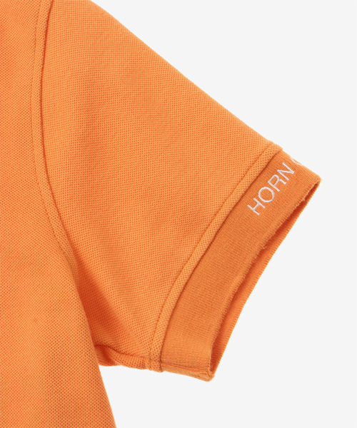 HORN GARMENT（ホーンガーメント）の「PALAMA POLO | MEN and WOMEN（ポロシャツ・メンズ・ホワイト/ブラック/ネイビー/オレンジ・X-LARGE/LARGE/MEDIUM/WM）」の9枚目の写真