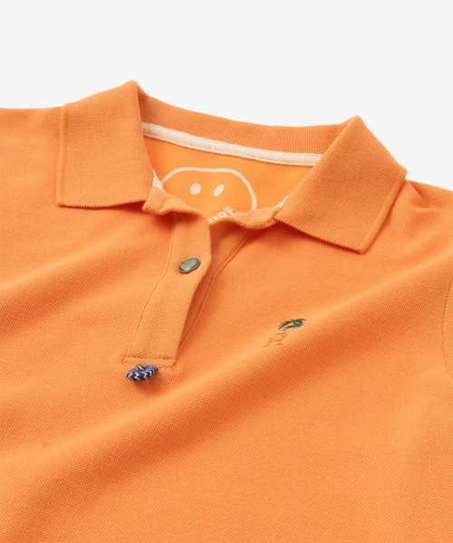 HORN GARMENT（ホーンガーメント）の「PALAMA POLO | MEN and WOMEN（ポロシャツ・メンズ・ホワイト/ブラック/ネイビー/オレンジ・X-LARGE/LARGE/MEDIUM/WM）」の13枚目の写真