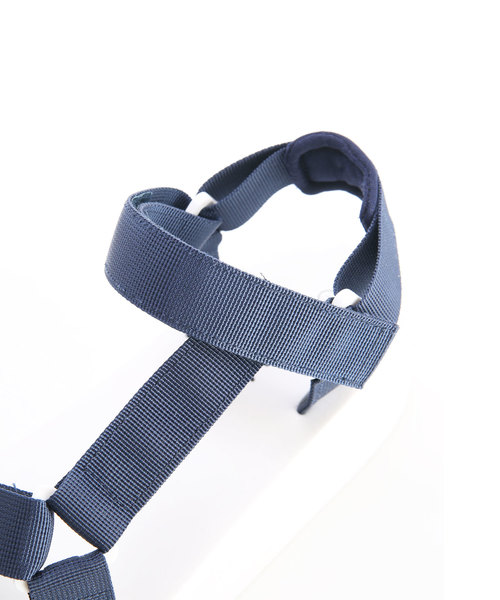 VIVIAN(ヴィヴィアン)の「ベルクロスポーツ厚底サンダル(サンダル・レディース・レッド/ブラック/グレー/カーキ/ネイビー/ホワイト・M/LL/SS/S/L)」の9枚目の写真