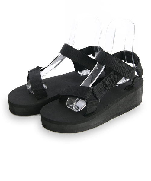 VIVIAN(ヴィヴィアン)の「ベルクロスポーツ厚底サンダル(サンダル・レディース・レッド/ブラック/グレー/カーキ/ネイビー/ホワイト・M/LL/SS/S/L)」の13枚目の写真