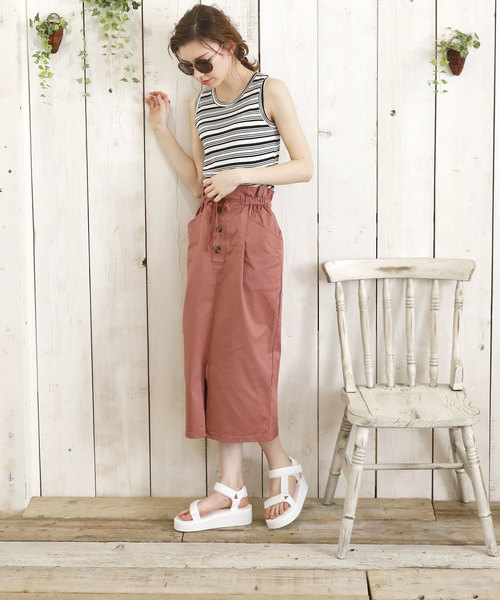 VIVIAN(ヴィヴィアン)の「ベルクロスポーツ厚底サンダル(サンダル・レディース・レッド/ブラック/グレー/カーキ/ネイビー/ホワイト・M/LL/SS/S/L)」の18枚目の写真