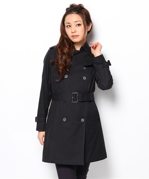 Another Edition（アナザーエディション）の「AE[A] C CHKライナー トレンチ（トレンチコート・レディース・ベージュ/ネイビー・SMALL/MEDIUM）」の17枚目の写真