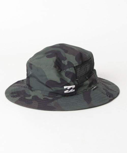 BILLABONG（ビラボン）の「ハット BILLABONG AJ015-904（ハット・キッズ・ネイビー/ミント/グリーン系カモフラージュ・FREE）」の2枚目の写真