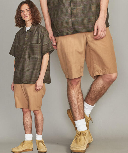 BEAUTY&YOUTH UNITED ARROWS（ビューティーアンドユースユナイテッドアローズ）の「BY ソリッド ナイロン ショートパンツ ◆（その他パンツ・メンズ・ブラック/オリーブ/ベージュ・XL/S/M/L）」の3枚目の写真