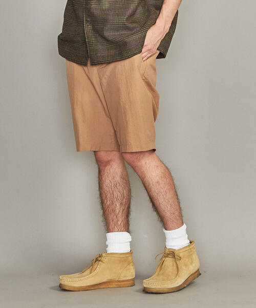 BEAUTY&YOUTH UNITED ARROWS（ビューティーアンドユースユナイテッドアローズ）の「BY ソリッド ナイロン ショートパンツ ◆（その他パンツ・メンズ・ブラック/オリーブ/ベージュ・XL/S/M/L）」の8枚目の写真