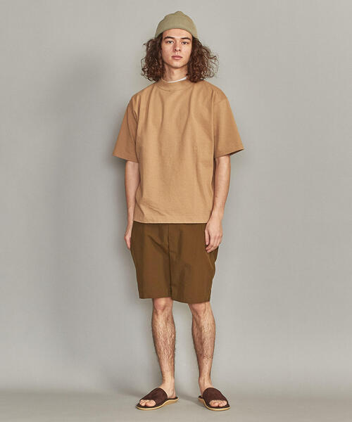 BEAUTY&YOUTH UNITED ARROWS（ビューティーアンドユースユナイテッドアローズ）の「BY ソリッド ナイロン ショートパンツ ◆（その他パンツ・メンズ・ブラック/オリーブ/ベージュ・XL/S/M/L）」の5枚目の写真