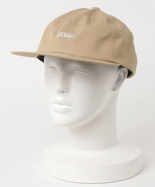 坩堝(ルツボ)の「【坩堝】SCRIPT CORDURA TWILL 6PANEL CAP(キャップ)」|ベージュ