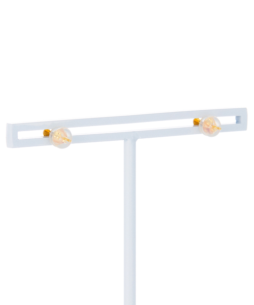 ESTELLE（エステール）の「K18 イエローゴールド ハート ピアス ESTELLE/エステール（ピアス（両耳用）・レディース・イエローゴールド・-）」の2枚目の写真