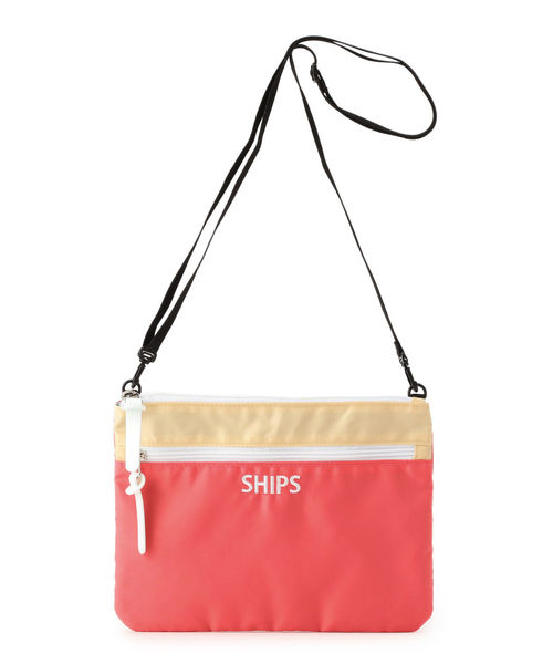 SHIPS（シップス）の「SHIPS KIDS:サコッシュ（ボディバッグ/ウエストポーチ・キッズ・ブラック/ネイビー/オリーブ/ピンク/その他1・ONE SIZE）」の4枚目の写真