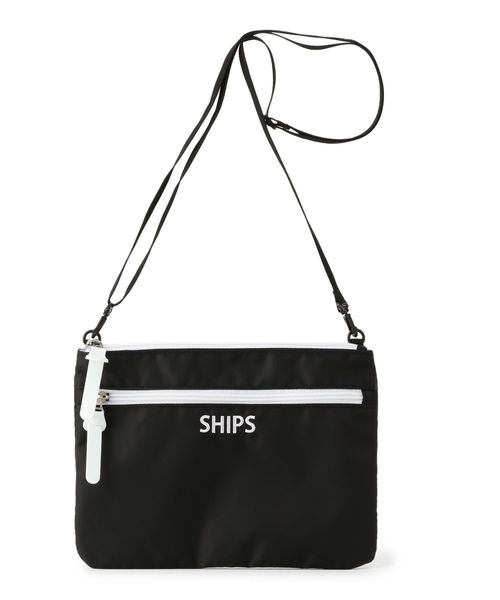 SHIPS（シップス）の「SHIPS KIDS:サコッシュ（ボディバッグ/ウエストポーチ・キッズ・ブラック/ネイビー/オリーブ/ピンク/その他1・ONE SIZE）」の2枚目の写真