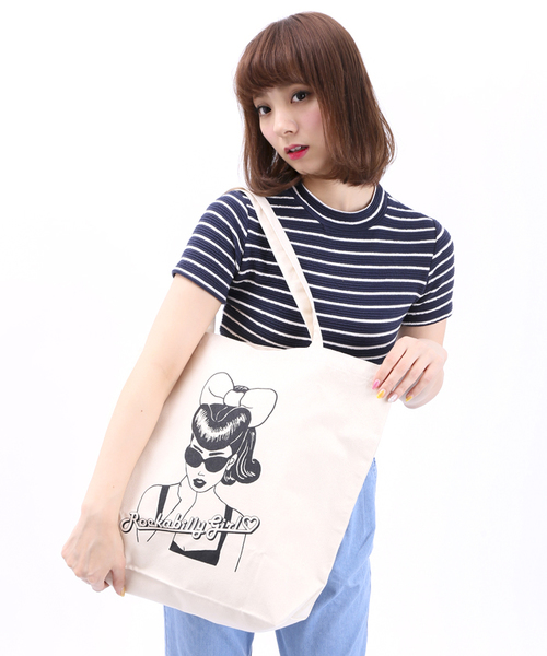 WEGO（ウィゴー）の「WEGO/柄トートバック（トートバッグ・レディース・その他1/その他3/その他5/その他2/その他4/その他6・FREE）」の4枚目の写真