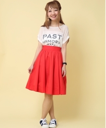 one after another NICE CLAUP | 【ナイスクラップ】異素材ﾛｺﾞﾌﾟﾙｵｰﾊﾞｰ(Tシャツ/カットソー)