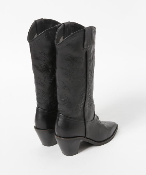 LOWRYS FARM（ローリーズファーム）の「ウエスタンブーツ　851960（ブーツ・レディース・ブラック/ブラウン・MEDIUM/LARGE）」の6枚目の写真