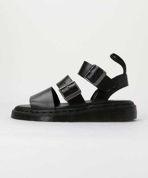 BEAUTY&YOUTH UNITED ARROWS(ビューティーアンドユースユナイテッドアローズ)の「<Dr. Martens(ドクターマーチン)>GRYPHON レザーサンダル(サンダル・レディース・ブラック・4)」の6枚目の写真
