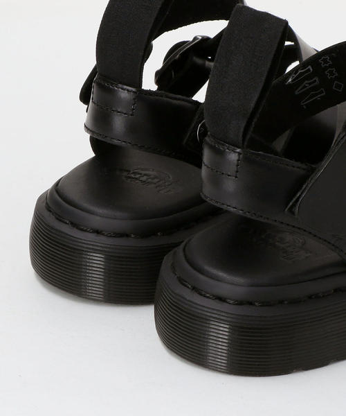 BEAUTY&YOUTH UNITED ARROWS(ビューティーアンドユースユナイテッドアローズ)の「<Dr. Martens(ドクターマーチン)>GRYPHON レザーサンダル(サンダル・レディース・ブラック・4)」の8枚目の写真