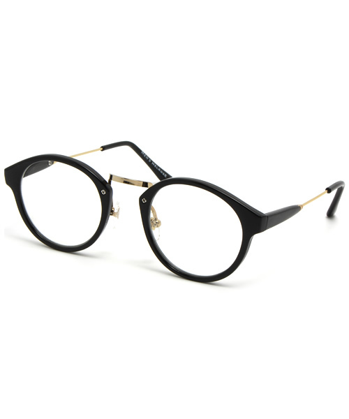 MEN'S MELROSE(メンズメルローズ)の「ボストン型ファッショングラス(メガネ)(メガネ・メンズ・ブラック/ブラウン・FREE)」の2枚目の写真