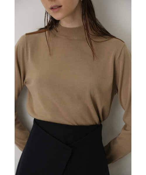 RIM.ARK（リムアーク）の「Bi-color knit tops（ニット/セーター