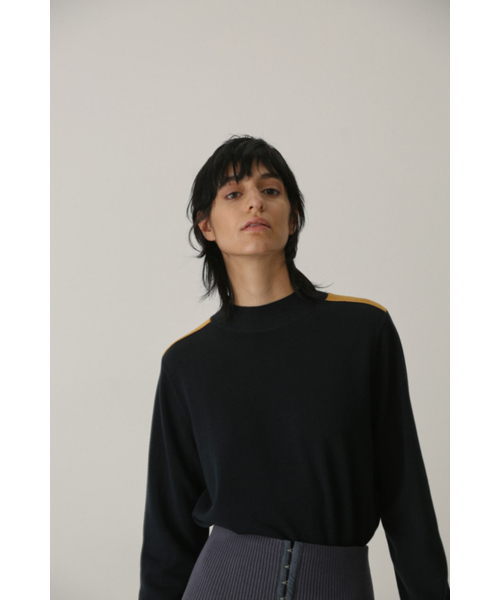 RIM.ARK（リムアーク）の「Bi-color knit tops（ニット/セーター