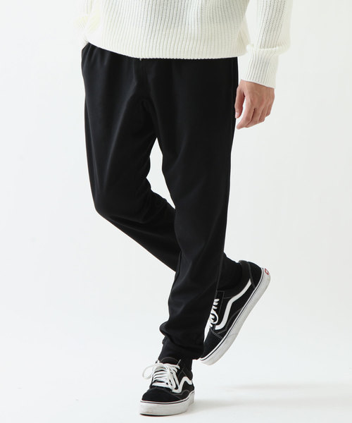 ZIP FIVE（ジップファイブ）の「【ZIP FIVE】ストレッチジョガーラインジャージパンツ（その他パンツ・レディース・ブラック/ネイビー/グレー/カーキ/ブラック×ホワイト/ブラック×ブラック/ブラック×グリーン/チャコール/ブラック×ブルー/ブラック系・SMALL/MEDIUM/LARGE/X-LARGE）」の2枚目の写真