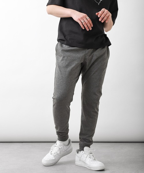 ZIP FIVE（ジップファイブ）の「【ZIP FIVE】ストレッチジョガーラインジャージパンツ（その他パンツ・レディース・ブラック/ネイビー/グレー/カーキ/ブラック×ホワイト/ブラック×ブラック/ブラック×グリーン/チャコール/ブラック×ブルー/ブラック系・SMALL/MEDIUM/LARGE/X-LARGE）」の16枚目の写真
