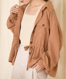 w closet | ピーチスエードBIGシャツ(シャツ/ブラウス)