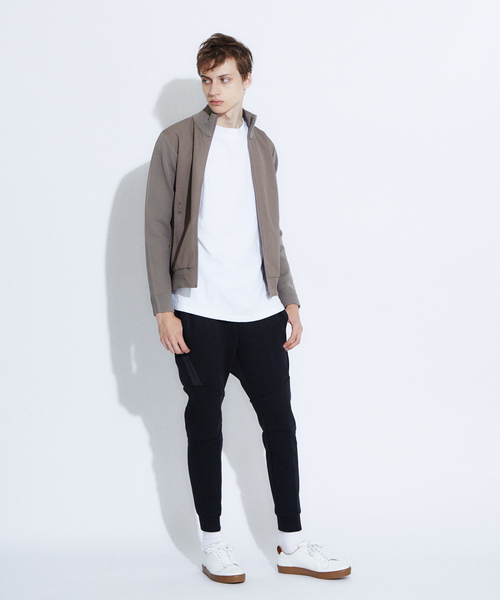 ABAHOUSE（アバハウス）の「コンビトラックブルゾン（ブルゾン・メンズ・ブラック/ベージュ・44/46/48）」の3枚目の写真