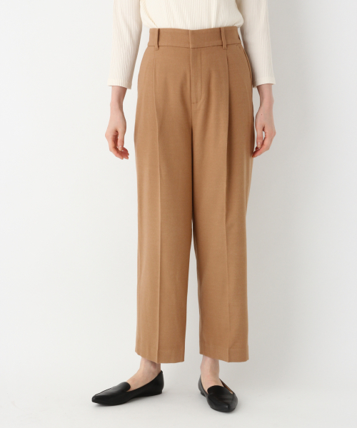 GLOBAL WORK（グローバルワーク）の「あったか美(うつく)シルエットワイドパンツ/849654（その他パンツ・レディース・オフホワイト/チャコールグレー/ネイビー/ベージュ・SMALL/LARGE/MEDIUM/X-LARGE/XX-LARGE）」の15枚目の写真