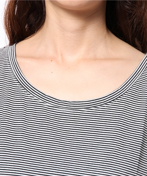 DISCOAT（ディスコート）の「【Discoat】袖レースドロップT（Tシャツ/カットソー・レディース・オフホワイト/グレー/ブラック/その他19・ﾌﾘ-）」の5枚目の写真