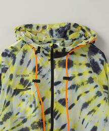 NIKE × オフホワイト ナイロンジャケット NIKE - NIKE ナイキ ×OFF-WHITE Jordan Woven Jacket ×オフ