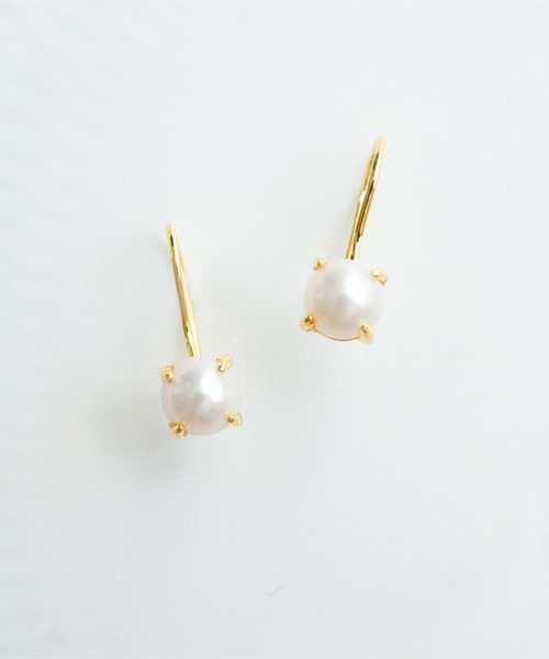 tone(トーン)の「【Meach.】Silver925/K18GP天然石のシンプルフックピアス(ピアス(両耳用)・レディース・その他1/その他2/その他3/その他4/その他5/その他6/その他7/その他8/その他9/その他10/その他11/その他12/その他13/その他14/その他15/その他16/その他17/その他18/その他19/その他20/その他21/その他22/その他23/その他24/その他25/その他26/その他27/その他28/その他29/その他30/その他31/その他32/その他33/その他34/A/B/C/D/E/F/G/H/I/J/K/L・FREE)」の9枚目の写真