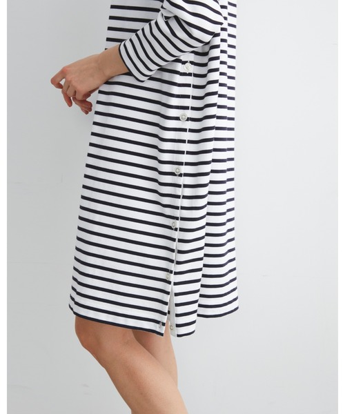セール】SIDE BUTTON TUNIC DRESS（チュニック）｜Traditional