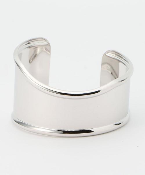 coen（コーエン）の「【WEB限定】メタルワイドバングル（バングル/リストバンド・レディース・ゴールド/シルバー・FREE）」の6枚目の写真