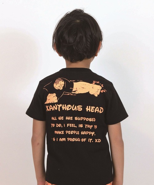 XD（エックスディ）の「XD-半袖T-2（Tシャツ/カットソー・キッズ・ホワイト/ブラック/ホワイト系その他3/ブラック系その他2/ホワイト系その他2/ブラック×グリーン/ブラック系その他・130cm/140cm/150cm/160cm/120cm）」の5枚目の写真