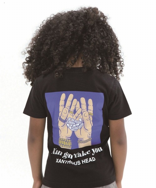 XD（エックスディ）の「XD-半袖T-2（Tシャツ/カットソー・キッズ・ホワイト/ブラック/ホワイト系その他3/ブラック系その他2/ホワイト系その他2/ブラック×グリーン/ブラック系その他・130cm/140cm/150cm/160cm/120cm）」の7枚目の写真