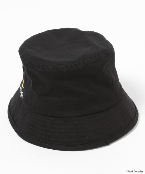 Heather(ヘザー)の「Mark Gonzales バケットハット 887395(ハット・レディース・ホワイト/ブラック・ONESIZE)」の5枚目の写真