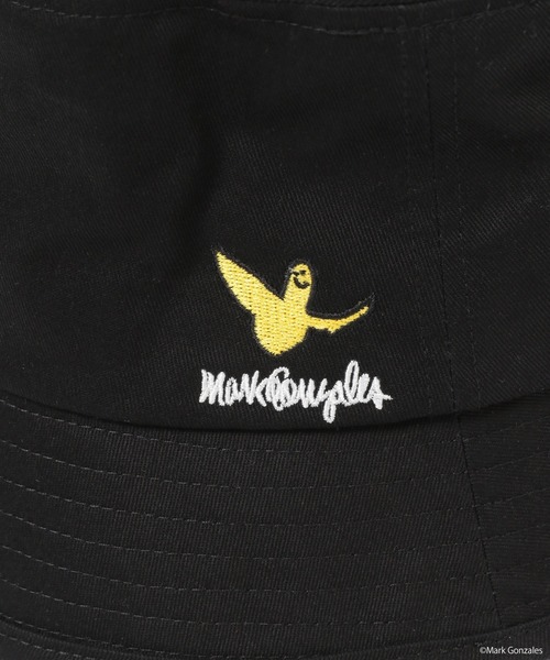 Heather(ヘザー)の「Mark Gonzales バケットハット 887395(ハット・レディース・ホワイト/ブラック・ONESIZE)」の3枚目の写真