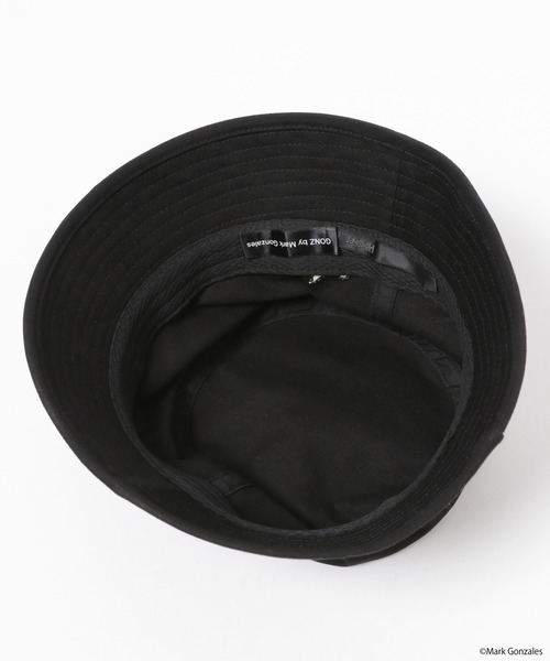 Heather(ヘザー)の「Mark Gonzales バケットハット 887395(ハット・レディース・ホワイト/ブラック・ONESIZE)」の6枚目の写真