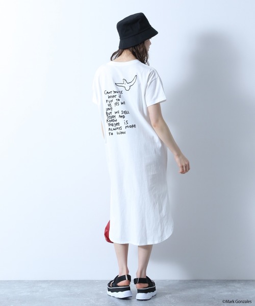 Heather(ヘザー)の「Mark Gonzales バケットハット 887395(ハット・レディース・ホワイト/ブラック・ONESIZE)」の11枚目の写真