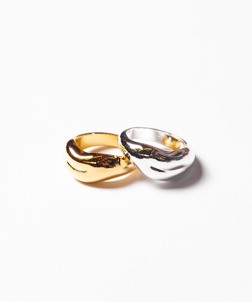 Ayler(アイラー)の「Ayler アイラー / RING ニュアンライン太リング(リング・レディース・シルバー/ゴールド・11号/13号)」の5枚目の写真