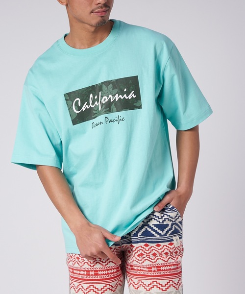 Ocean Pacific(オーシャンパシフィック)の「【OP/オーピー】ボックスロゴTシャツ / 半袖 ユニセックス(Tシャツ/カットソー・メンズ・ホワイト/ネイビー/エメラルド・MEDIUM/LARGE/X-LARGE)」の15枚目の写真