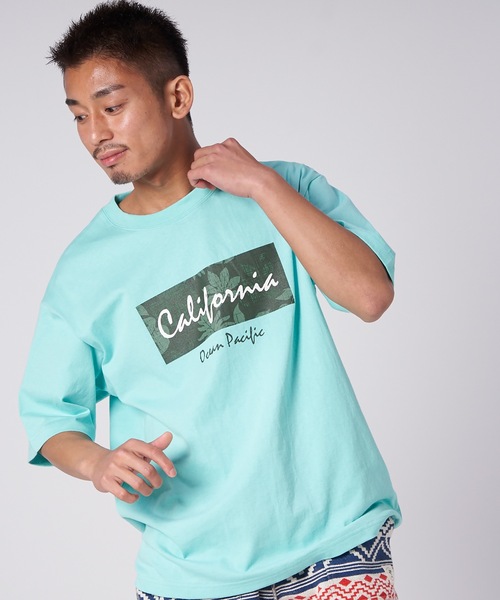 Ocean Pacific(オーシャンパシフィック)の「【OP/オーピー】ボックスロゴTシャツ / 半袖 ユニセックス(Tシャツ/カットソー・メンズ・ホワイト/ネイビー/エメラルド・MEDIUM/LARGE/X-LARGE)」の16枚目の写真