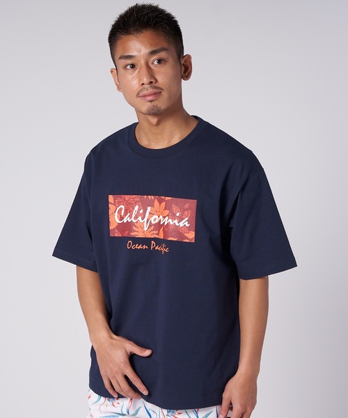 Ocean Pacific(オーシャンパシフィック)の「【OP/オーピー】ボックスロゴTシャツ / 半袖 ユニセックス(Tシャツ/カットソー・メンズ・ホワイト/ネイビー/エメラルド・MEDIUM/LARGE/X-LARGE)」の11枚目の写真