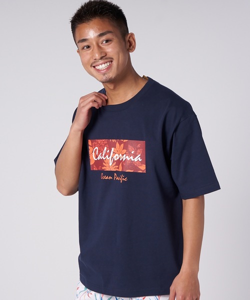 Ocean Pacific(オーシャンパシフィック)の「【OP/オーピー】ボックスロゴTシャツ / 半袖 ユニセックス(Tシャツ/カットソー・メンズ・ホワイト/ネイビー/エメラルド・MEDIUM/LARGE/X-LARGE)」の10枚目の写真