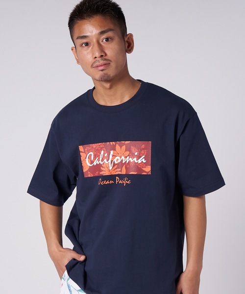 Ocean Pacific(オーシャンパシフィック)の「【OP/オーピー】ボックスロゴTシャツ / 半袖 ユニセックス(Tシャツ/カットソー・メンズ・ホワイト/ネイビー/エメラルド・MEDIUM/LARGE/X-LARGE)」の8枚目の写真